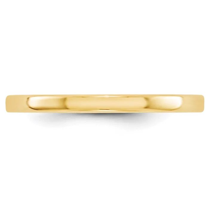 Goldia Rings Solid 14K Yellow Gold 2mm Light Weight Flat MensWomens Wedding Band Ring Size 125 Goldia Rings Solid 14K Yellow Gold 2mm Light Weight Flat MensWomens Wedding Band Ring Size 125