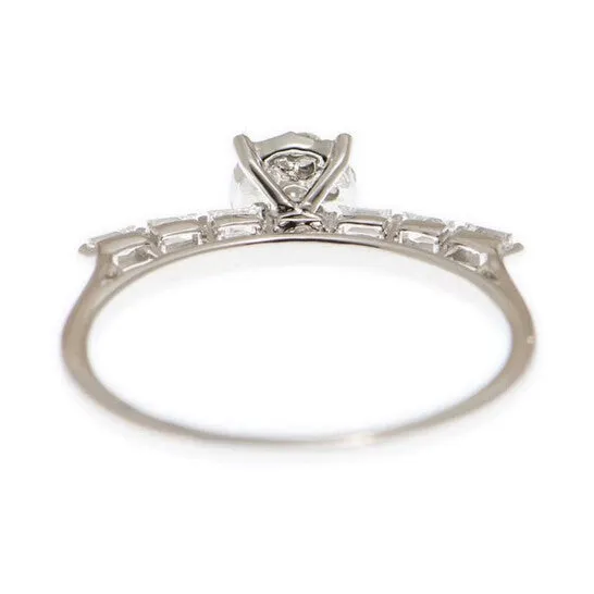 JMS always Rings Original New J Collection Ring W Diamond 6 Cdibag 014 Ct7 Rddi 017 Ct18kw 182 Gm eur 55 18kt White Gold Silver
