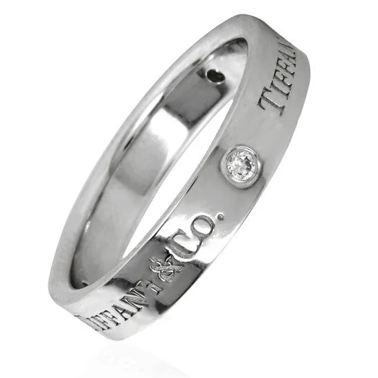JMS always Rings Original Tiffany Platinum Band Ring