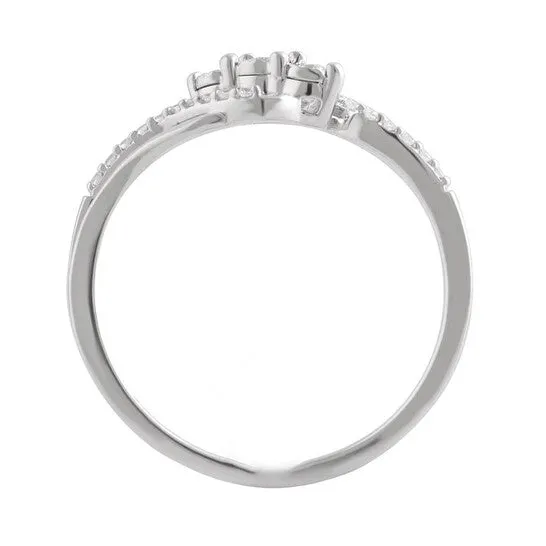 Original DiamondMuse 010 cttw Diamond Sterling Silver 3 Stone Engagement Ring for Women JMS always Rings Original DiamondMuse 010 cttw Diamond Sterling Silver 3 Stone Engagement Ring for Women JMS always Rings