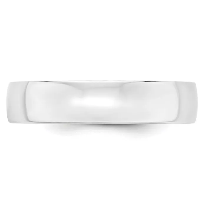 Rings Goldia Solid 18K White Gold 5mm Light Weight Comfort Fit MensWomens Wedding Band Ring Size 95 Rings Goldia Solid 18K White Gold 5mm Light Weight Comfort Fit MensWomens Wedding Band Ring Size 95