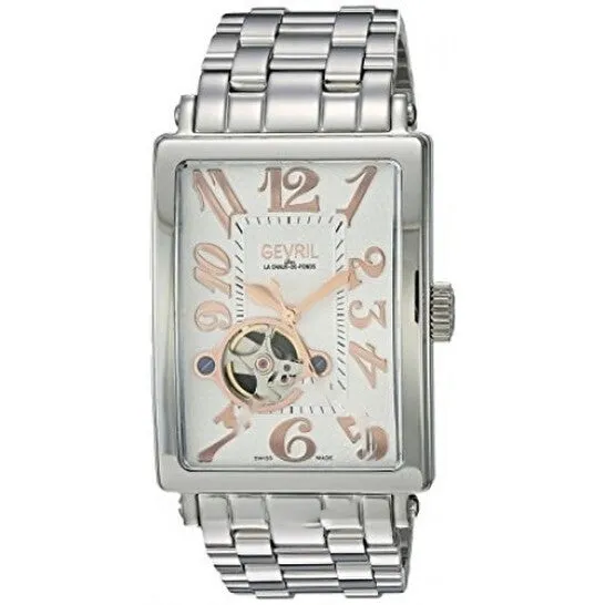 Rings JMS always Original Gevril Avenue of Americas Open Heart Automatic White Dial Mens Watch 5070B Rings JMS always Original Gevril Avenue of Americas Open Heart Automatic White Dial Mens Watch 5070B