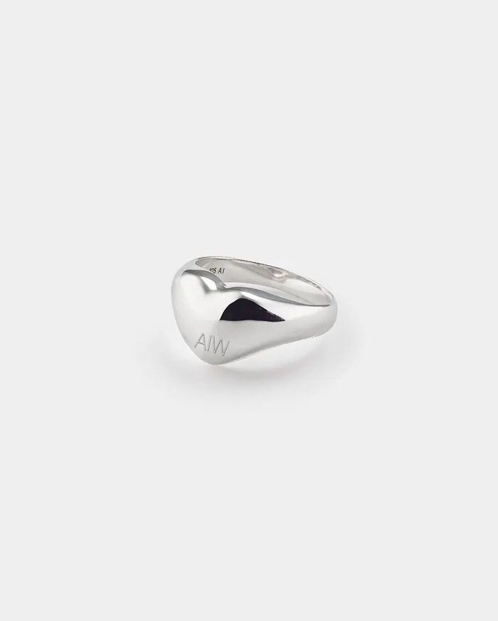 City Casting Rings Heart Ring Engraving