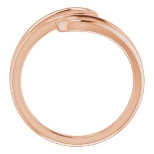 14K Rose Loop Bypass Ring51812103PSTWBC WB Choice Jewelry Rings 14K Rose Loop Bypass Ring51812103PSTWBC WB Choice Jewelry Rings