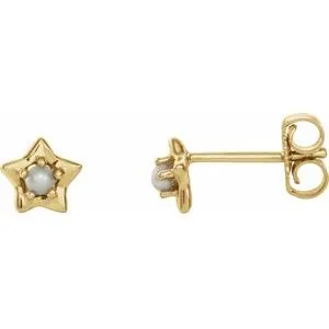14K Yellow 3 mm Round June Youth Star Birthstone Earrings 653421634PSTWBC WB Choice Jewelry Earrings 14K Yellow 3 mm Round June Youth Star Birthstone Earrings 653421634PSTWBC WB Choice Jewelry Earrings