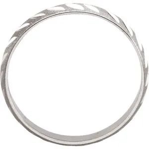Rings WB Choice Jewelry 14K White DiamondCut Midi Ring Size 2519350KIT246875PSTWBC Rings WB Choice Jewelry 14K White DiamondCut Midi Ring Size 2519350KIT246875PSTWBC
