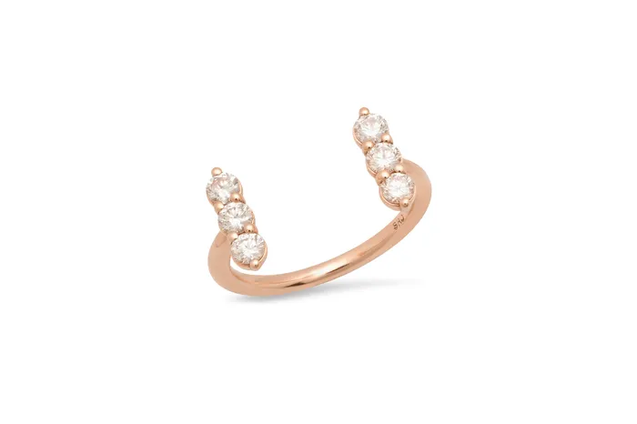 Shylee Rose Jewelry 3 Diamond Floating Ring Rings