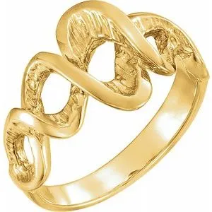 WB Choice Jewelry Rings 14K Yellow Freeform Ring51666297PSTWBC