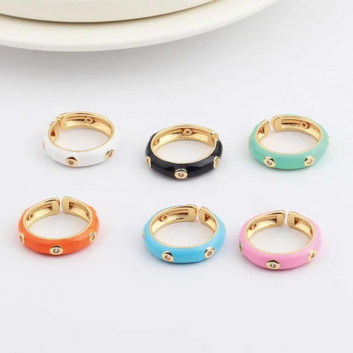 ClaudiaG Caterpillar Ring Rings